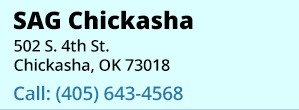 Chickasha Location Information